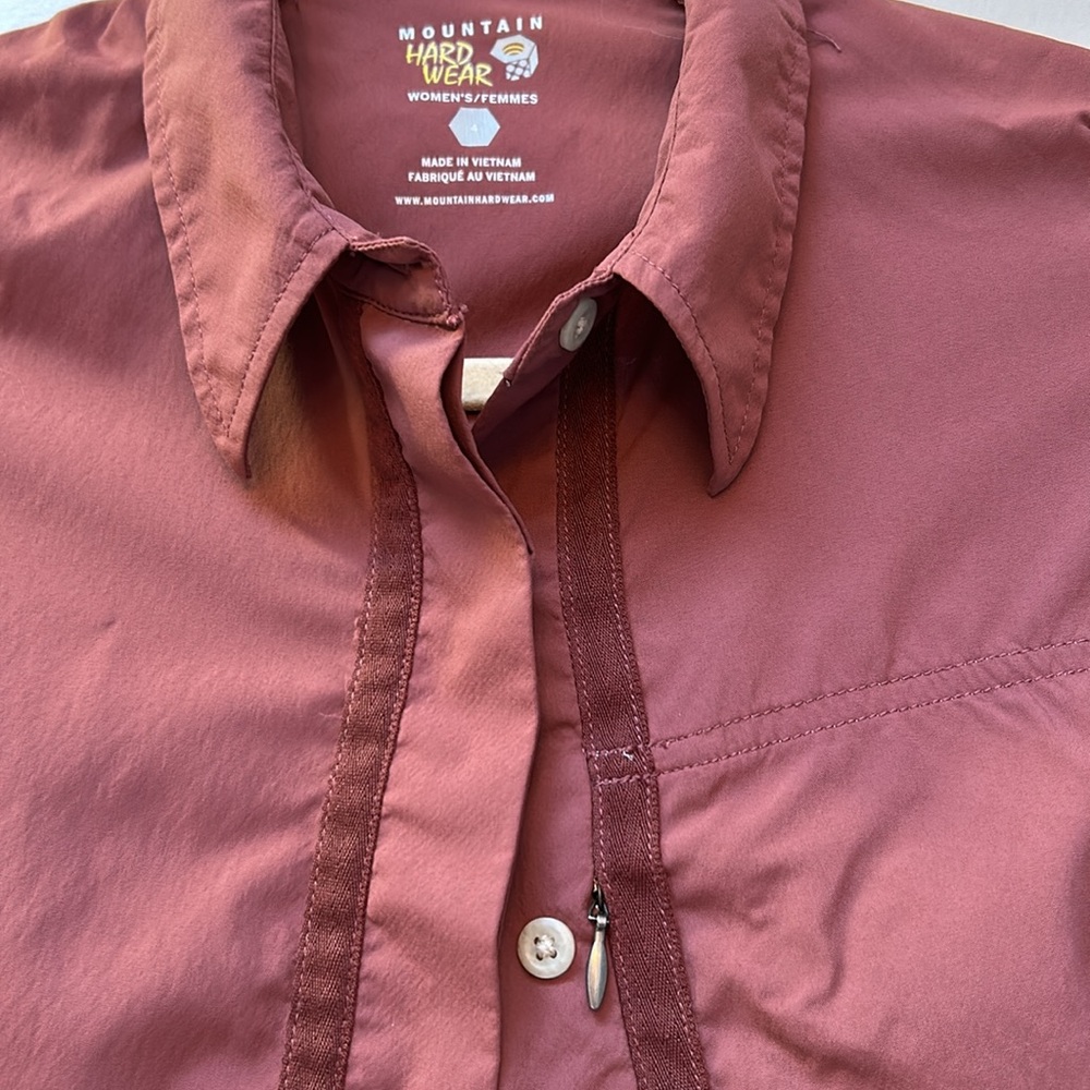 Mountain Hardware Quick Drying Sleeveless Mauve P… - image 3